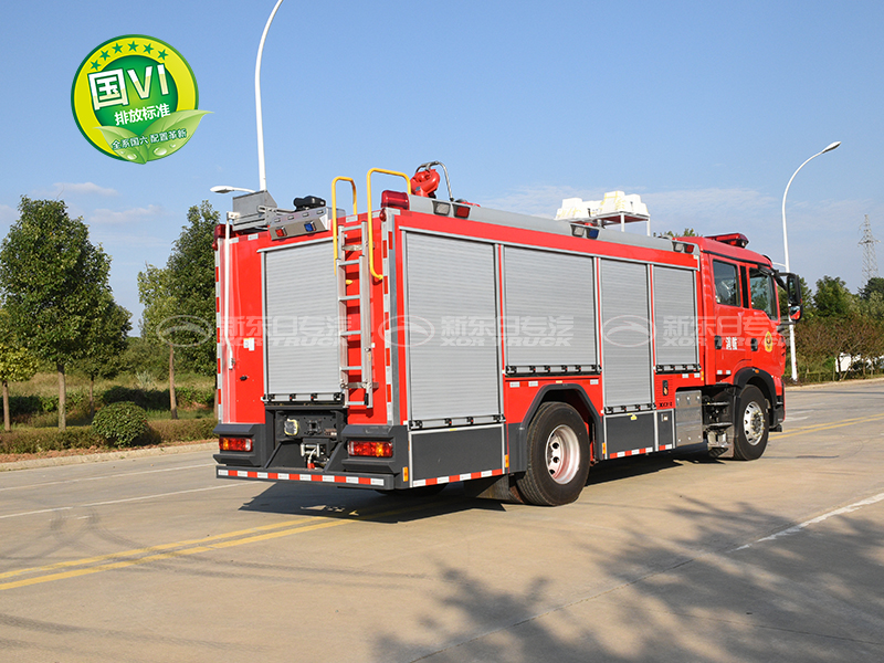 豪沃牌 國六5噸城市主戰(zhàn)消防車